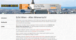 Desktop Screenshot of echtwien.at